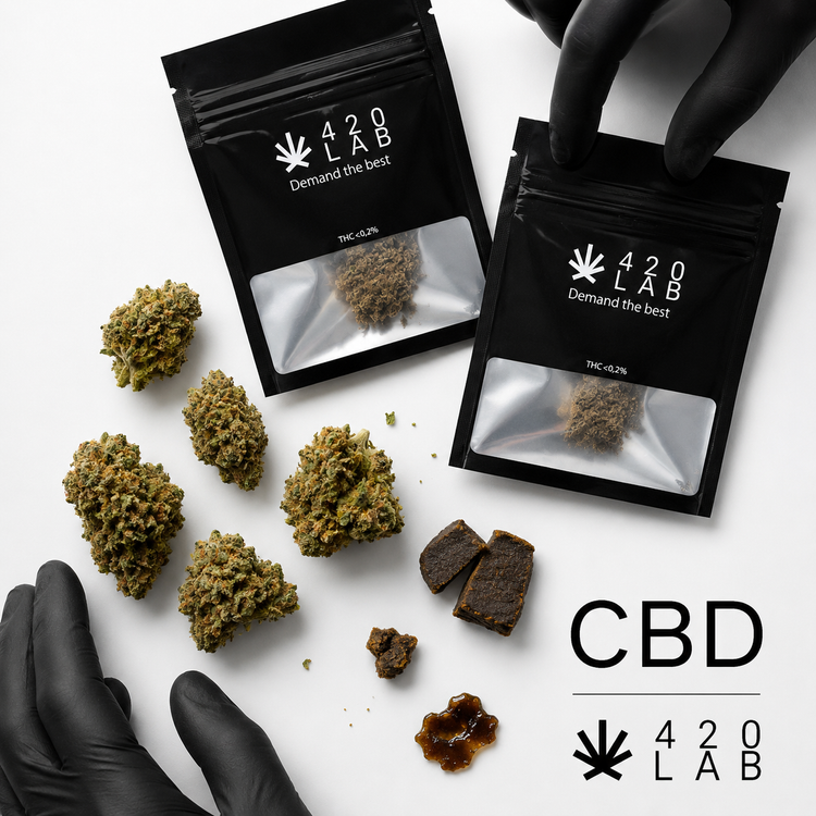 Catalogue CBD wholesale 420LAB - grossiste B2B Europe (fleurs, hash, huiles, édibles, vapes)